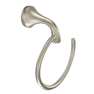 MOEN EVA Towel Ring -  Brushed Nickel