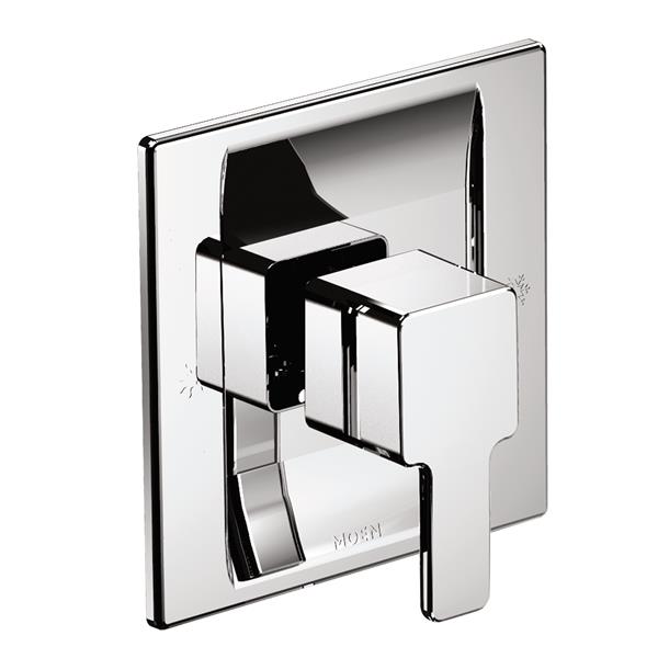 MOEN 90 Degree Valve Trim - 1-Handle - PosiTemp Technology- Chrome