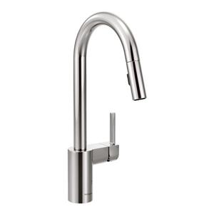 Robinet de cuisine à bec rétractable Align de Moen, 1 poignée, chrome