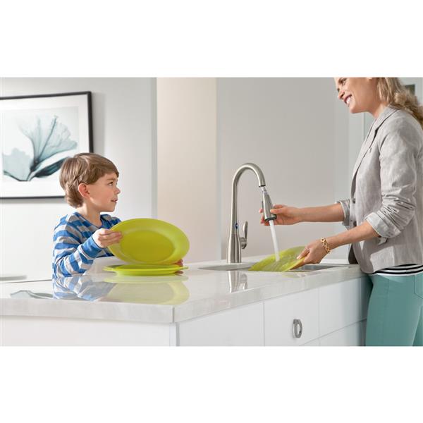 MOEN Arbor Collection Pulldown Kitchen Faucet - Chrome
