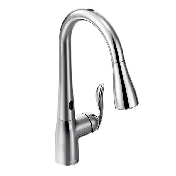 MOEN Arbor Collection Pulldown Kitchen Faucet Chrome 7594EC RONA   330698108 MainImage 001 L 