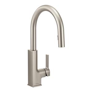 Robinet de cuisine à bec rétractable STo de Moen, acier inoxydable