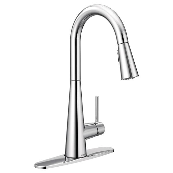 MOEN Sleek Collection Pulldown Kitchen Faucet - Chrome