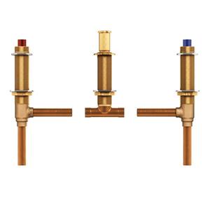 MOEN Valve System for Roman Bathtub - 10-in Center - Adjustable 0.5-in CC Connection