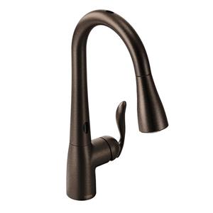 Moen Arbor Collection High Arc Pulldown Kitchen Faucet - 1-Handle - Oil Rubbed Bronze