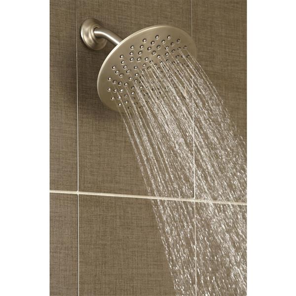 MOEN Velocity Rainshower Head - 8-in - Brushed Nickel