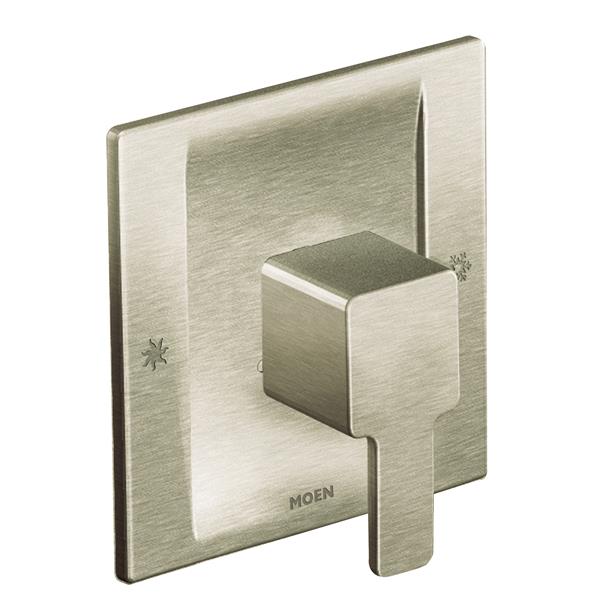 MOEN 90 Degree Shower Valve Trim 1Handle Brushed Nickel (Valve