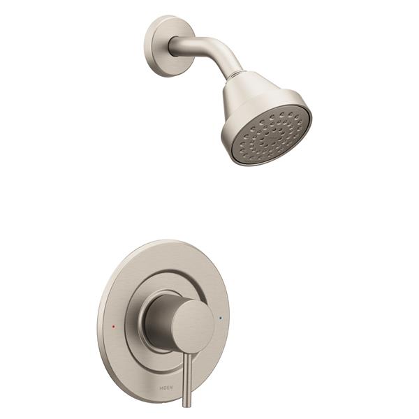 MOEN Align Shower Valve Trim Set - 1-Handle - PosiTemp Technology - Brushed Nickel (Valve Sold Separately)