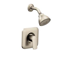 MOEN Rizon Shower Valve Trim Set - Brushed Nickel (Valve Sold Separately)