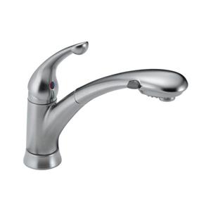 Delta Pull-Out Kitchen Faucet - Arctic Stainless