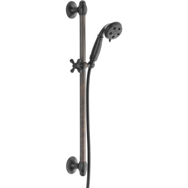 Delta Cassidy Slide Bar Hand Shower - Venetian Bronze 51308-rb 