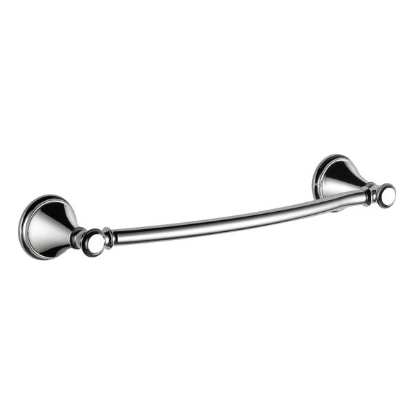 Cassidy Double Towel Hook Bath Hardware Accessory in Polished Chrome