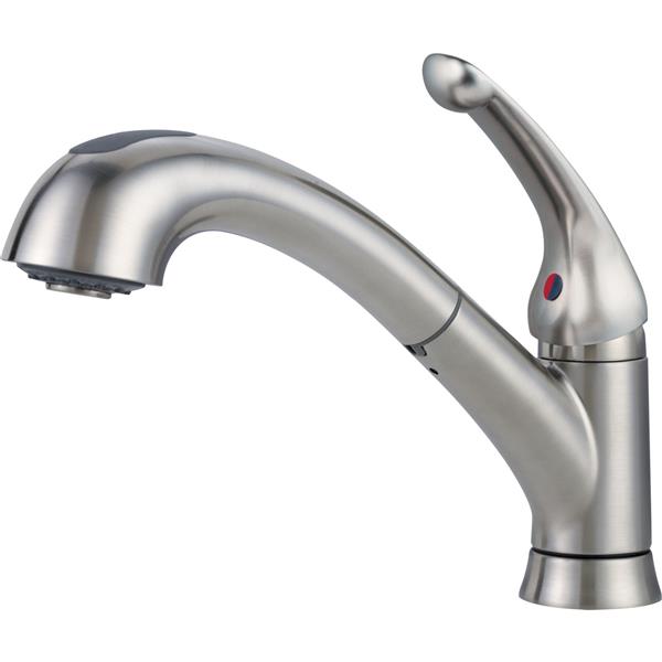 Tuyau de robinet souple rétractable - Solutions Moen