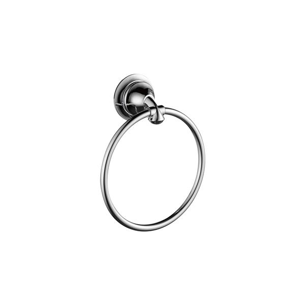 Delta Linden Towel Ring - Chrome