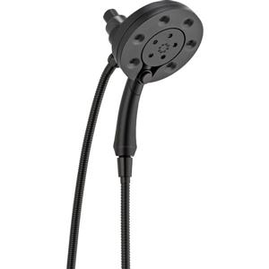 Douche 2-en-1 à 4 réglages H2Okinetic(MD) et In2ition(MD) de Delta, noir mat