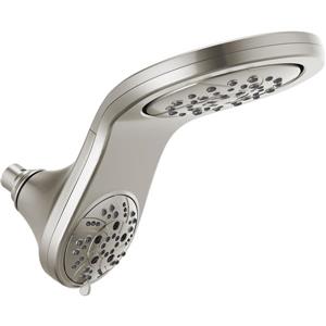 Douche 2-en-1 HydroRain(MD) H2OKinetic(MD) de Delta, acier inoxydable