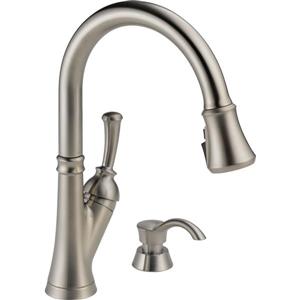 Delta Savile Pull-Down Kitchen Faucet - Stainless Steel