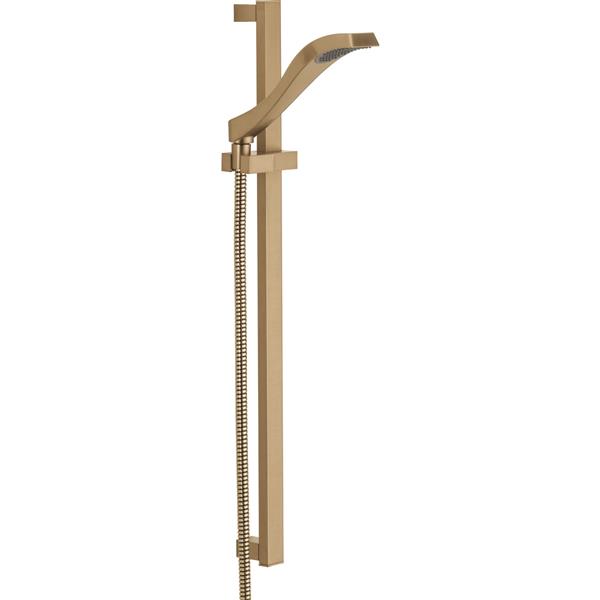 Delta Dryden Slide Bar Hand Shower Champagne Bronze 57051CZ RONA