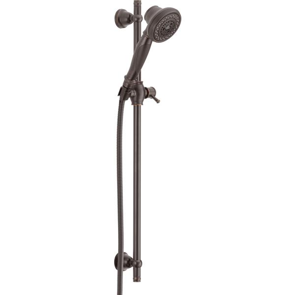 Delta Slide Bar Hand Shower - Venetian Bronze 57021-RB | RONA