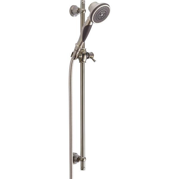 Delta Slide Bar Hand Shower Stainless Steel 57021SS RONA
