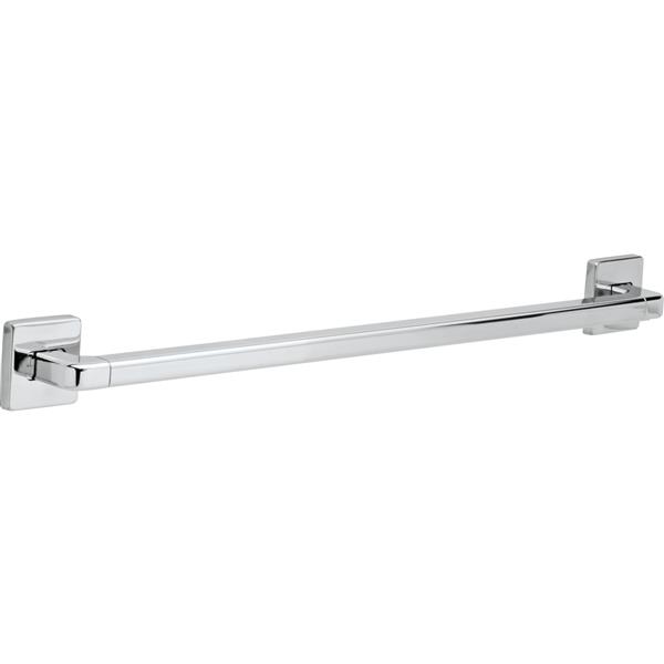 Delta Angular Modern Grab Bar - 24-in - Chrome