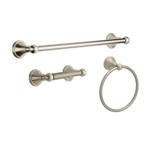 Delta Crestfield 3-Piece BathKit - Nickel