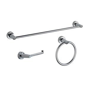 Trousse d'accessoires de salle de bains Compel de Delta, 3 pièces, chrome