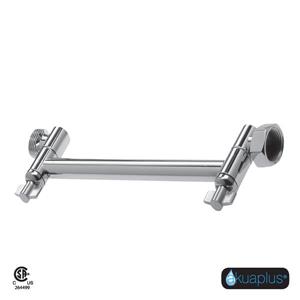 Bras de douche en laiton Hi-Lo de Akuaplus, 12 po x 0,5 po, pqt de 6