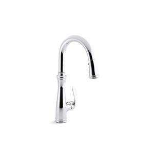 KOHLER Bellera Pull-Down Kitchen Sink Faucet - 1-Handle - Polished Chrome