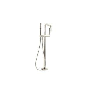 Robinet de baignoire avec douchette Purist de KOHLER, nickel poli