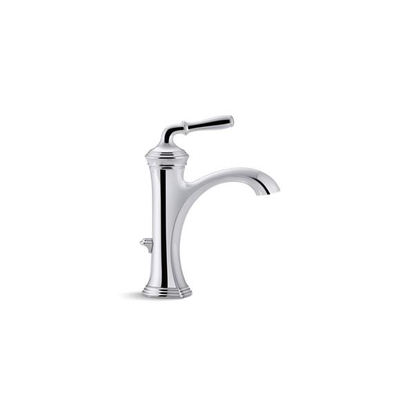Kohler Devonshire Bathroom Sink Faucet 1 Handle Polished Brass