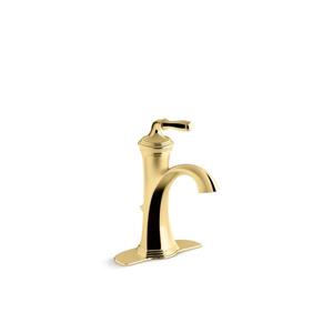 KOHLER Devonshire Bathroom Sink Faucet - 1-Handle - Polished Brass