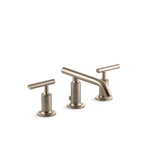 Robinet de lavabo Purist de KOHLER à 2 poignées, bronze brossé
