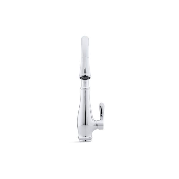 Kohler Cruette High Arc Kitchen Sink Faucet 1 Handle Stainless