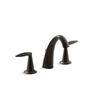 Robinet de salle de bains Alteo de KOHLER, 2 poignées, bronze huilé