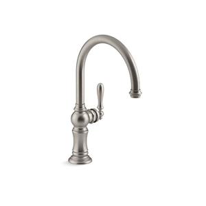 KOHLER Artifacts Kitchen Sink Faucet - 1-Handle - Stainless Steel