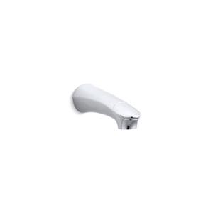 Bec de baignoire Refinia de KOHLER, inverseur intégré, 6,75 po, chrome poli