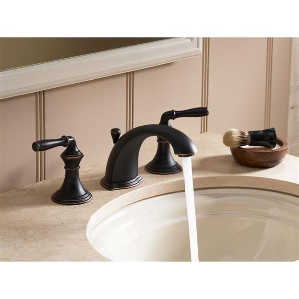 Kohler Devonshire Bathroom Sink Faucet 2 Handle Polished Brass 394 4 Pb Rona