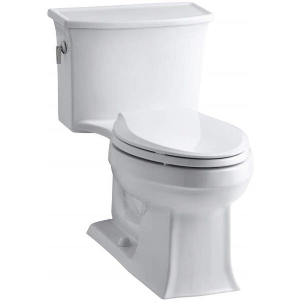 KOHLER Archer Elongated Toilet - 1-Piece - Standard Height - White