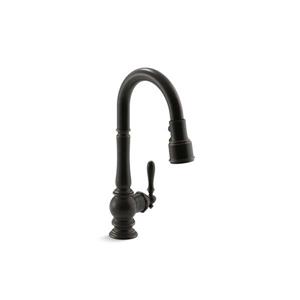 KOHLER Artifacts Kitchen Sink Faucet - 1-Handle - Oil-Rubbed Bronze