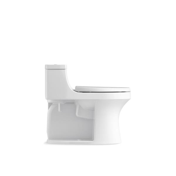KOHLER San Souci Compact Elongated Toilet - 1-Piece - Comfort Height - Biscuit