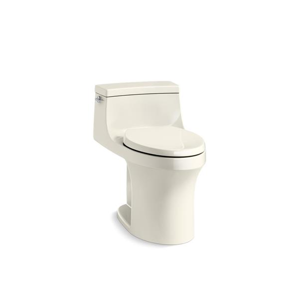KOHLER San Souci Compact Elongated Toilet - 1-Piece - Comfort Height - Biscuit