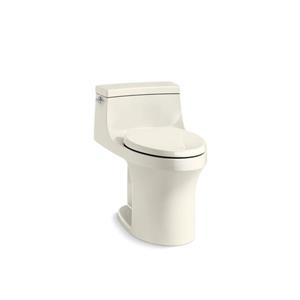 KOHLER San Souci Compact Elongated Toilet - 1-Piece - Comfort Height - Biscuit
