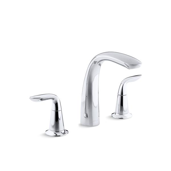 Robinet de baignoire Refinia de KOHLER, chrome poli