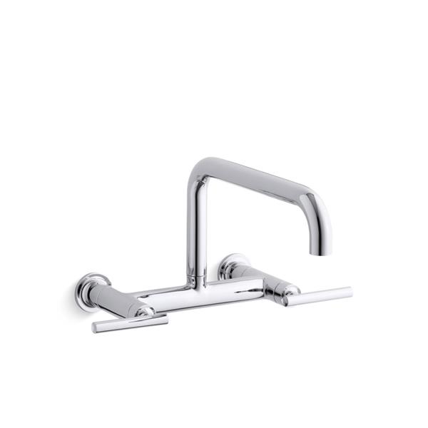 KOHLER Purist Kitchen Sink Faucet 2 Handle Polished Chrome 7549 4   330699143 MainImage 001 L 