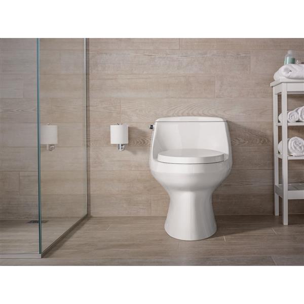 KOHLER San Raphael Elongated Toilet 1Piece Standard Height White 37220 RONA
