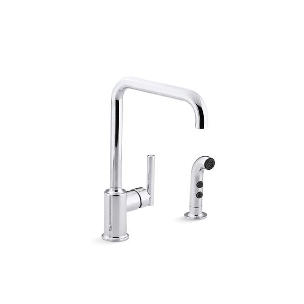 KOHLER Purist High Arc Kitchen Sink Faucet 1 Handle Chrome 7508 CP   330699188 MainImage 001 L 