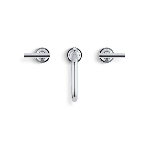 KOHLER Purist Bathroom Faucet - 2-Handle - WaterSense Labeled - Chrome