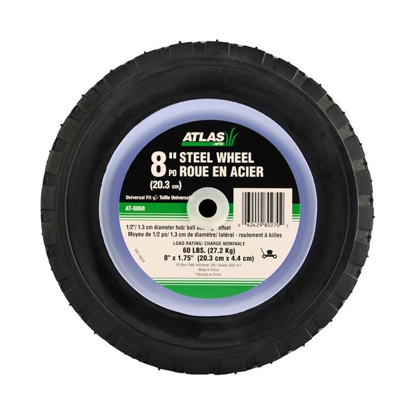 8 inch self propelled deals lawn mower wheels