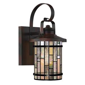 Applique murale de style Tiffany de Fine Art Lighting , verre, 12 po, bronze